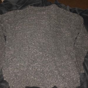Gray Hollister knitted sweater